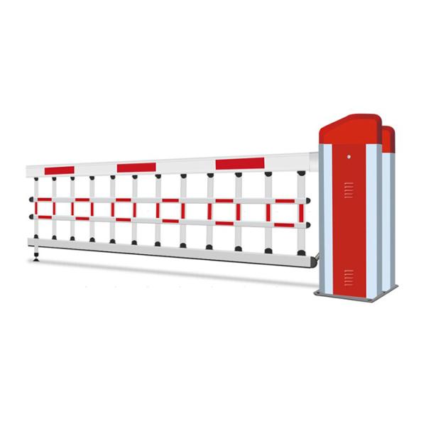 Photoelectric Isolation 30m Remote Control 250W Motor Airborne Traffic Gate Barrier