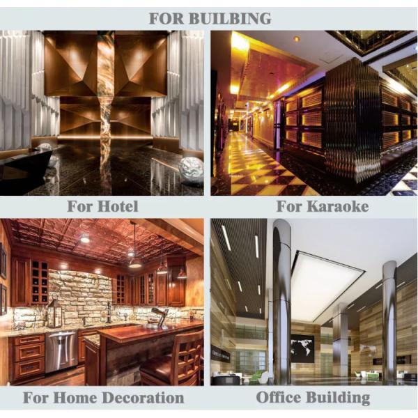 SUS 201 202 выбитых Ss покрывает, нержавеющий гофрированный лист с финишем No.1