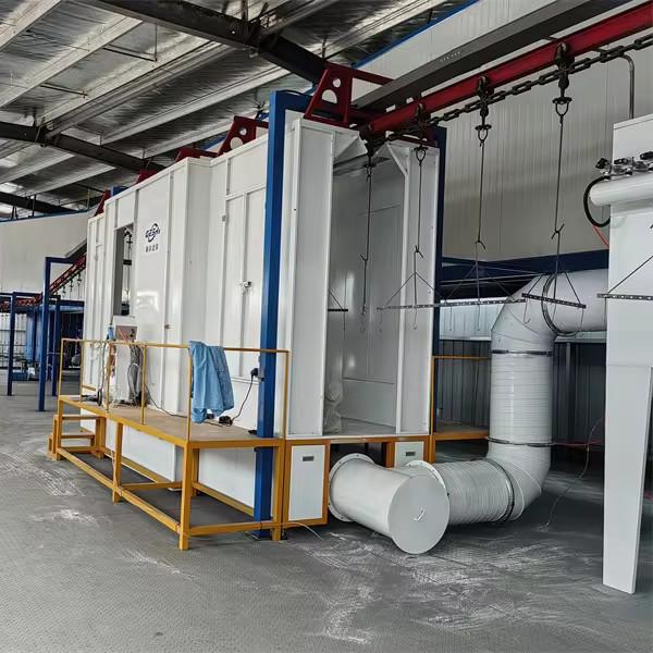 Multipurpose Electrostatic Powder Coating Line Industrial Powder Coating Paint Lines Systems