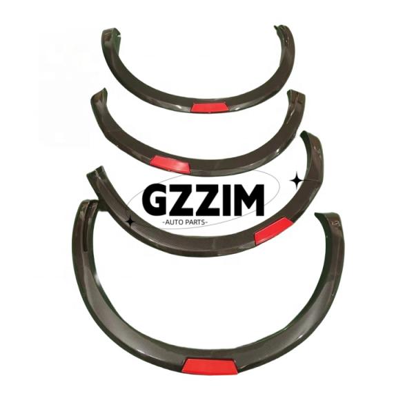 Аксессуары для автомобилей Углеродное волокно Малый фендерный флаер для NP300 Navara Frontier 2021