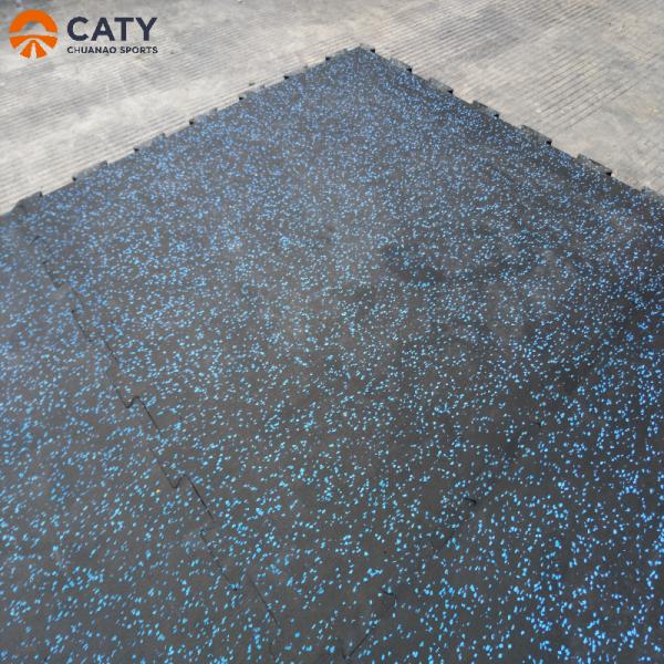 Shock Absorbing and High-Stability Jigsaw Rubber Flooring Mats for Commercial Gyms and Fitness Areas