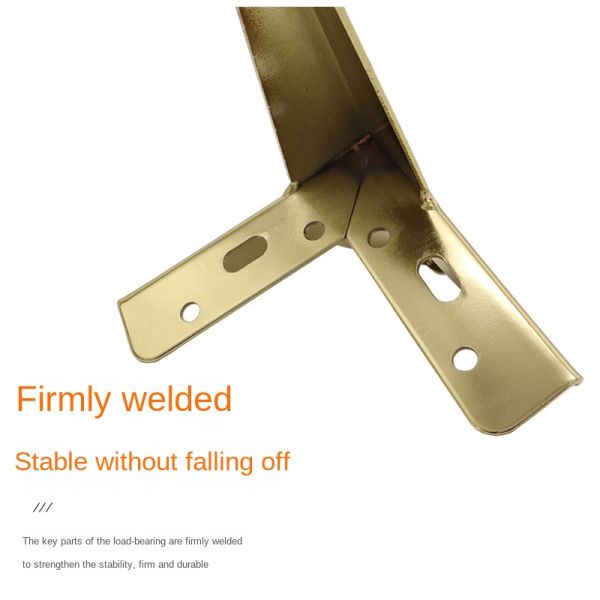 Wanjusheng New Design Furniture Legs Hardware Sofa Base Tea Table Iron Legs Metal Table Legs