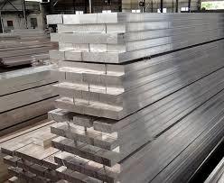 Customized Polished Aluminum Flat Busbar Extrusion Profile LP - 1560