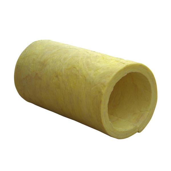 A1 Sound Absorbing Thermal Insulation Tube Fiber Glass Wool Veneer