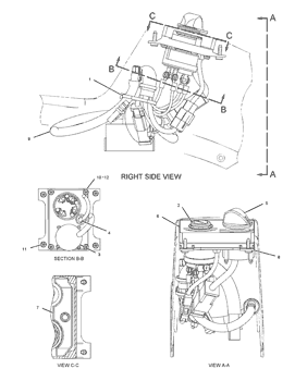 106-0107 ручка 1060107 вращающегося переключателя дросселя для частей экскаватора 315C электрических