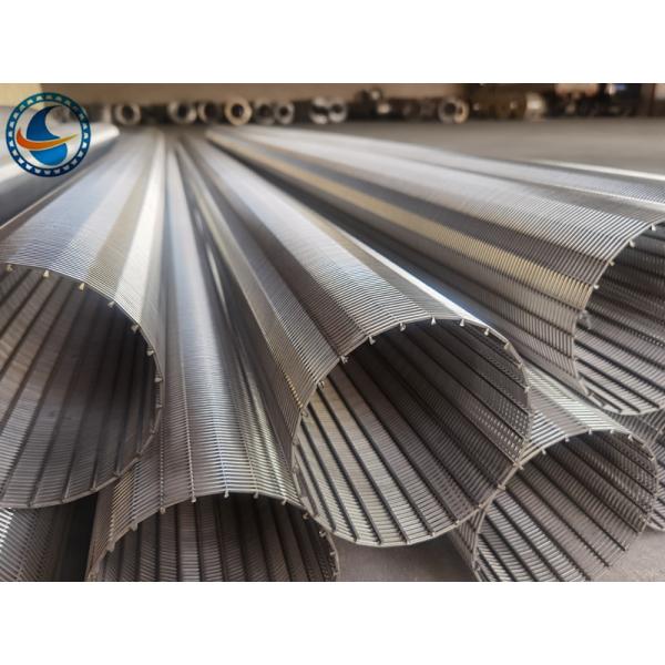 Looped Type Wedge Wire Ss 304 Water Well Screen Pipe