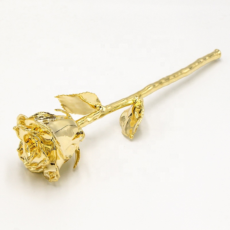 2023 Gold Dipped Rose With High Quality Gift Box Forever Gold Rose for Mother's Day Gift, Valentine's Day  and Christmas Gift