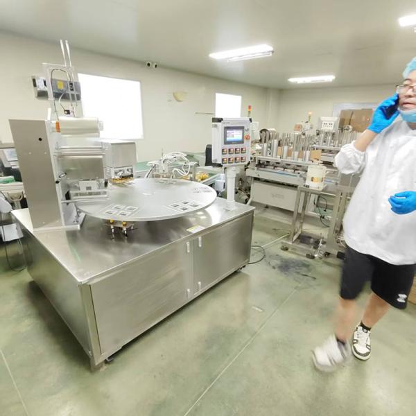 Disc Rotary Sealing Machine for Food Tray Packaging