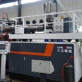 Horas PCS/24 380V giratórias da máquina de molde 17000 do sopro 5L do diâmetro 110mm do parafuso