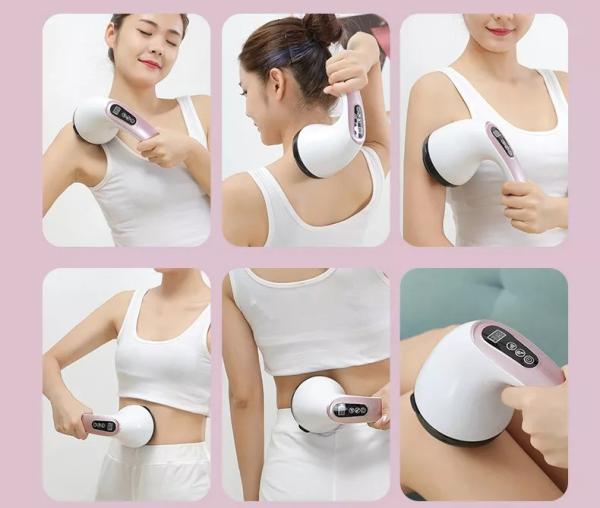 Wireless Full Body Vibration Massager Electric Body Hammer Handheld Deep Tissue Massager