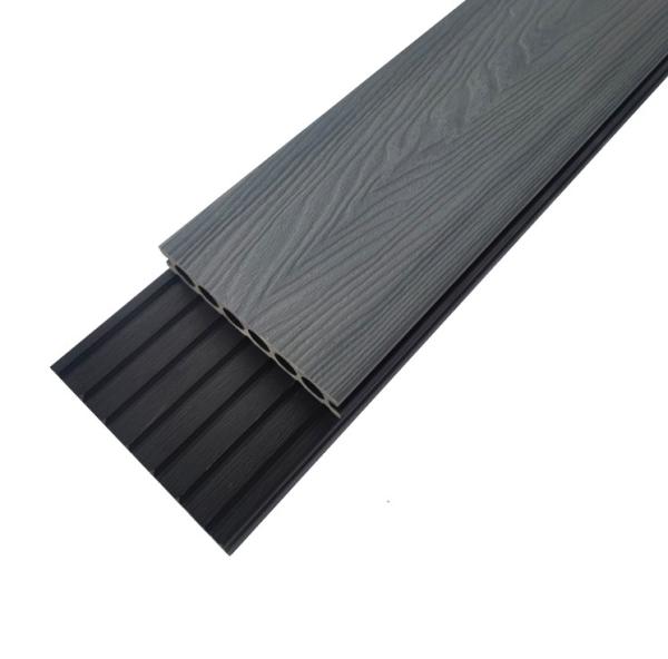 Lightgray Waterproof Corrosion Prevention Outdoor Wood Plastic Composite Decking