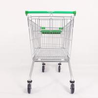 Charrette à roulettes en métal de supermarché pliable Taille 60L-240L