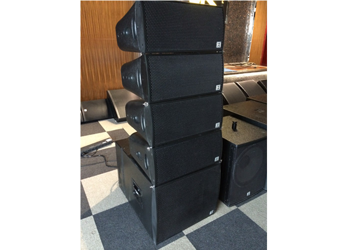Flexible Active Line Array System , Conference Audio System Speaker Box