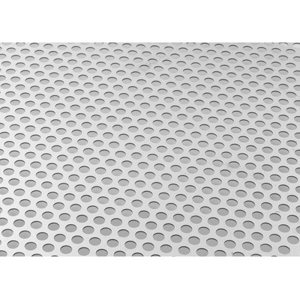 La feuille en aluminium perforée, poids léger perforé en aluminium de panneau en métal convient à la décoration architecturale