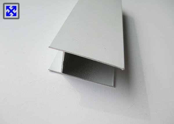 H Shape Aluminum Door Profiles Powder Coating Surface Treatment Highly Durable