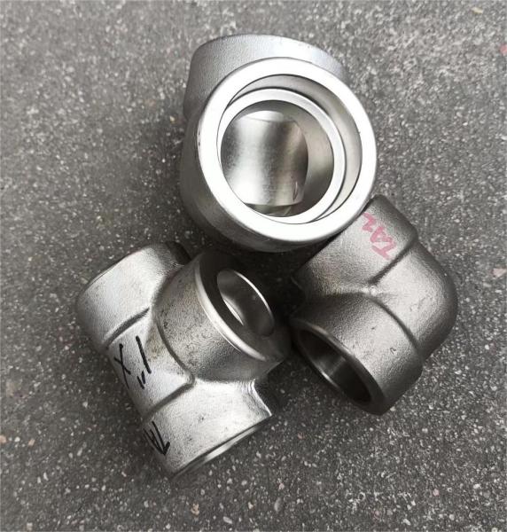 Forging Technology Titanium Pipe Connector Gr1 Gr2 Gr5 Various Fittings