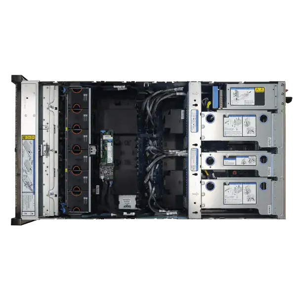 Lenovo ThinkSystem SR860 V3 4U Rack Server with 4th Gen Intel Xeon Scalable Processors, 16TB TruDDR5 Memory, and 24x NVMe Drives