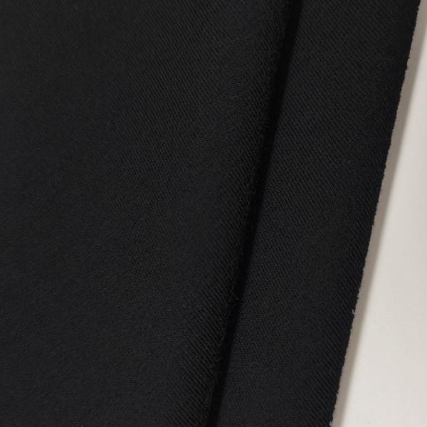 Custom Black Organic Cotton Modal Kids Knit Single Jersey Fabric for Baby Bibs T Shirts