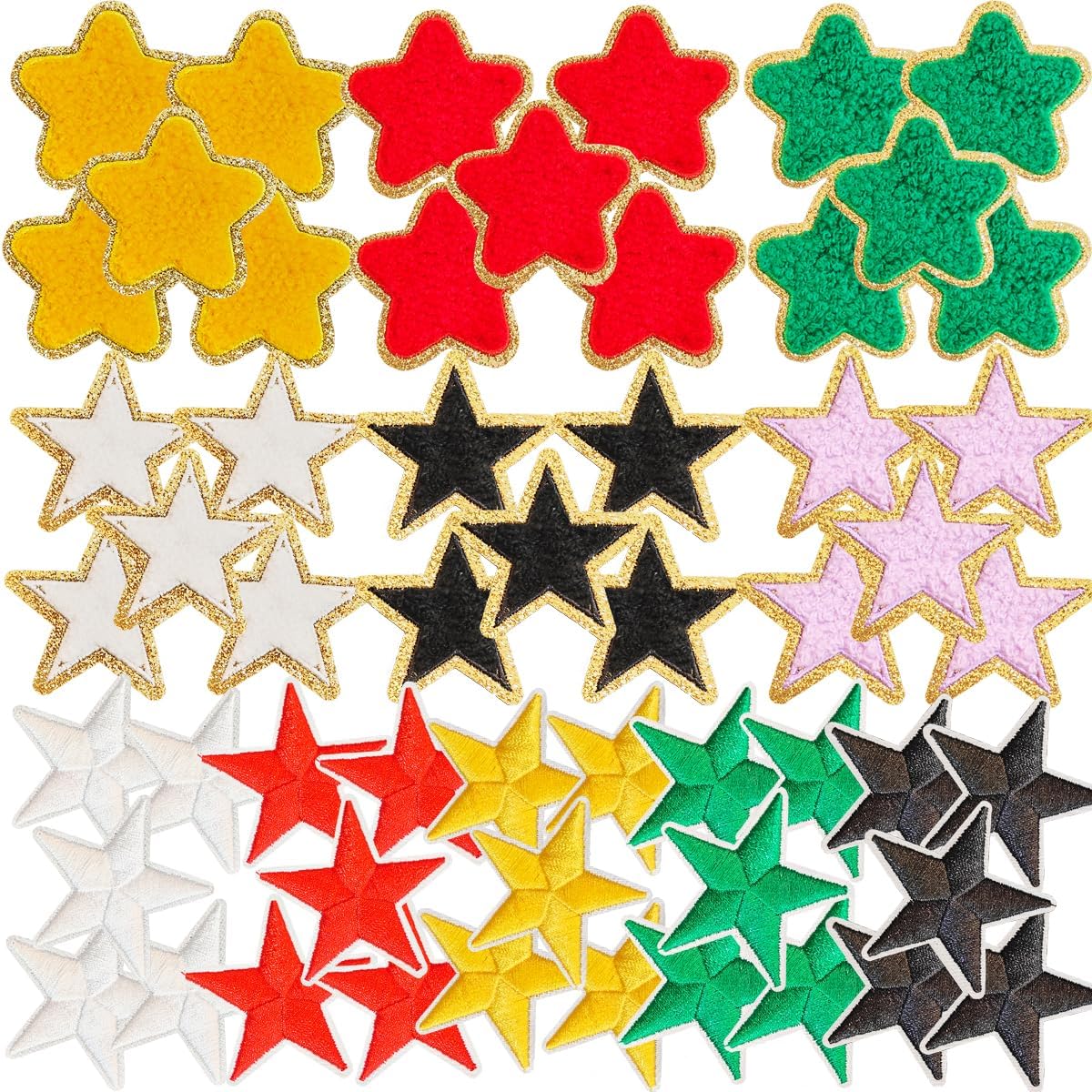 Low MOQ Glitter Varsity Patches Embroidery Iron on Patch Embroidery Wholesale Custom Octopus Embroidery Patch