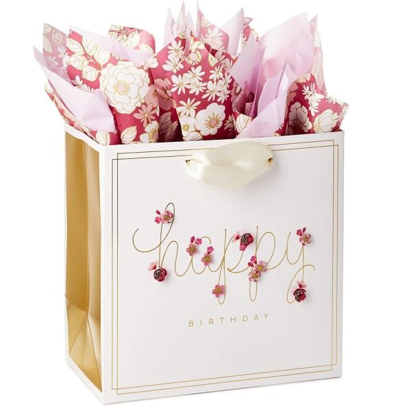 Промышленный портфельный пакет с цветочным букетом на заказ с CMYK 4-цветной офсетной печатью