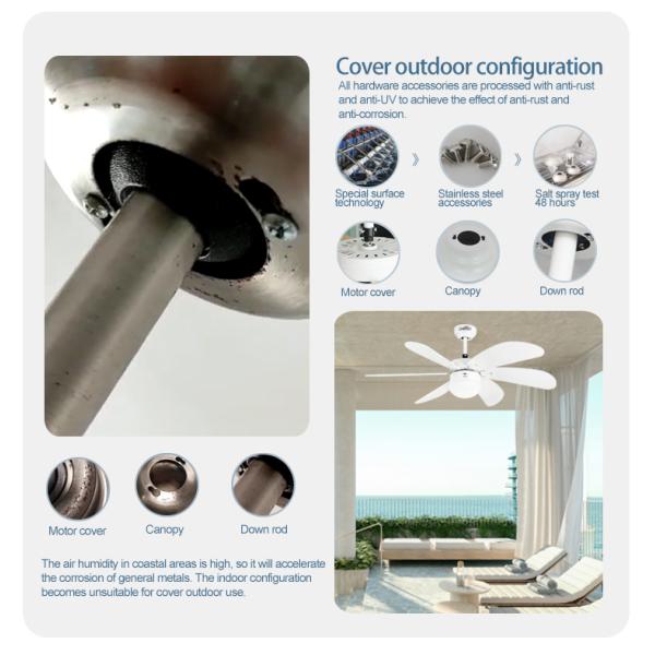 ceiling fan Мотор AC лезвий MDF потолочного вентилятора 6 переключателя цепи тяги ресторана