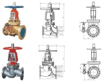 Oxygen Cut Off Globe Stop Valve Stainless Steel / Copper Alloy Made PN2.5 Mpa