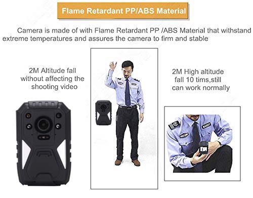 Wireless Police 4G Body Camera Mini Protable DVR 1440P Full HD Security Guard