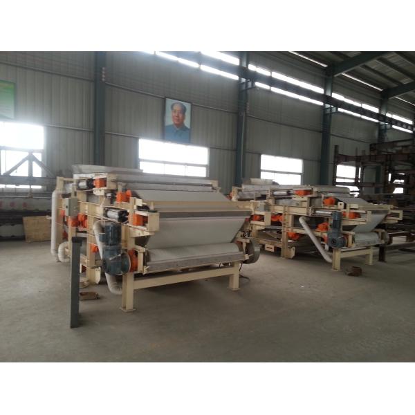 Завод системы машины прессы фильтра пояса шуги Dewatering