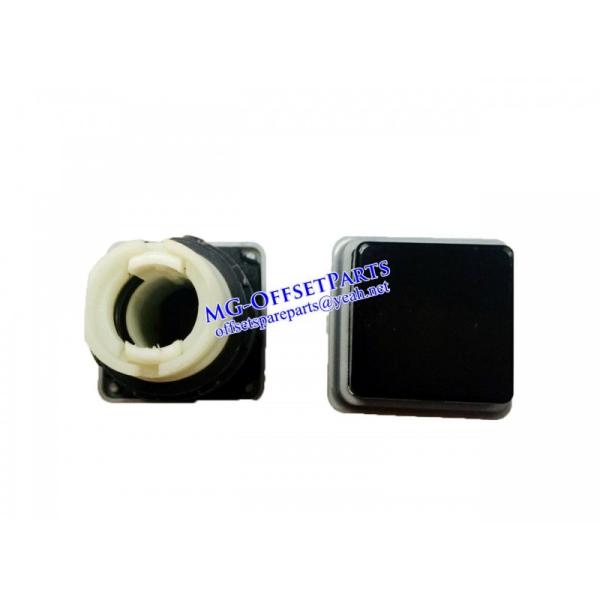 Push Button for HD Press Black Square, HD replacement parts