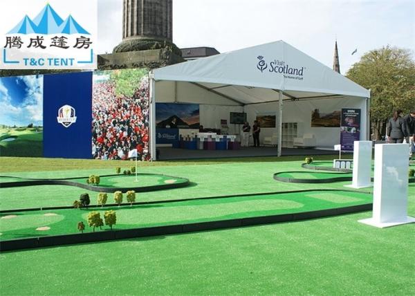 20x30m Waterproof Colorful Big Aluminum A Shaped Tent For Sports With Printing Logo