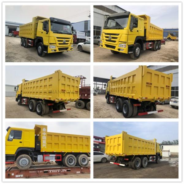 Sinotruk HOWO 18 Ton 18 Wheel Used 19m3 Dump Truck for Heavy-Duty Construction Work