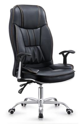 High Back Executive Pu Leather Ergonomic Office Desk Computer Chair Black Color