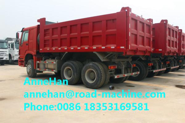 Sinotruk HOWO 336HP Heavy duty Dump Truck  6x4 Tipper truck  18M3 Bucket Tipper 10 Tires truck