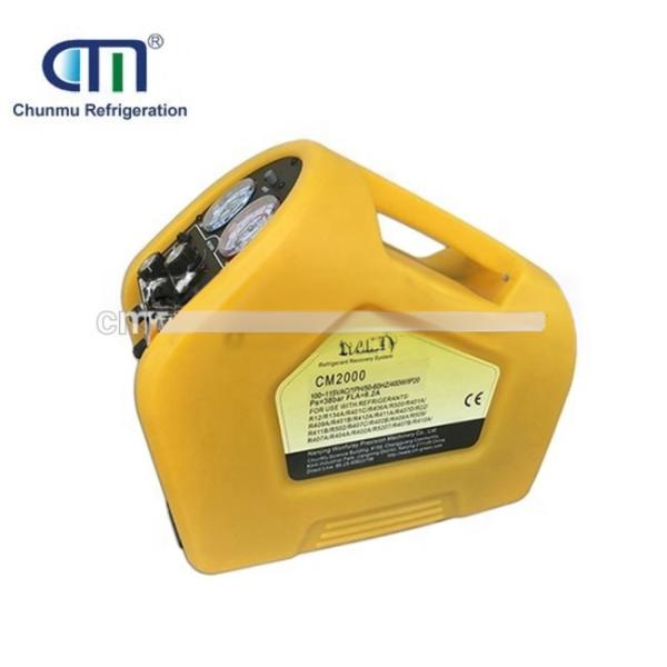 R22 Máquina comercial de recuperação de refrigerante AC R410a Unidade de gás freónico