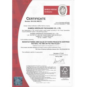 XIAMEN KISEN IMPORT AND EXPORT TRADE CO., LTD. Certifications