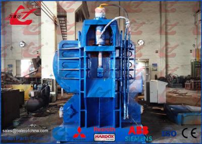 High Capacity Metal Scrap Logger Baler Machine For Light Metal Scraps Baling Into Blocks