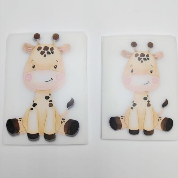 Cute Cartoon Characters Heat Press Dtf Transfer Sticker For Garment And Bags