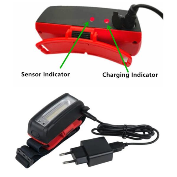 Люменов USB регулируемого Headlamp работы датчика движения 2W перезаряжаемые 200