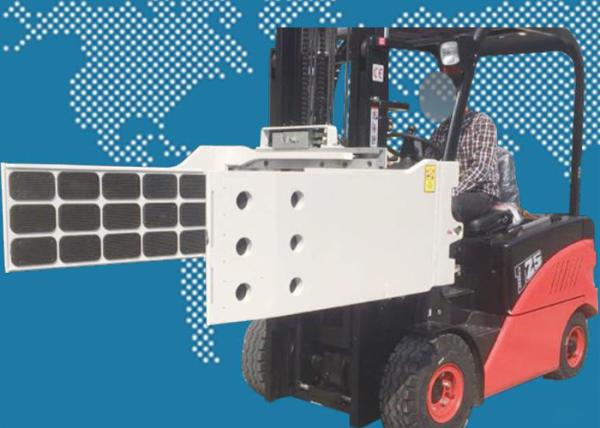 Top Tobacco Carton Forklift Squeeze Clamp For Sale 1130mm Arm