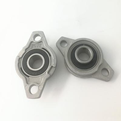 8mm Shaft 3D Printer KFL08 Pillow Block Mounted Bearing 2 Bolt Miniature Zinc Alloy