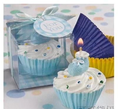 New creative promotion gift product wedding gift festival baby shoes party candle