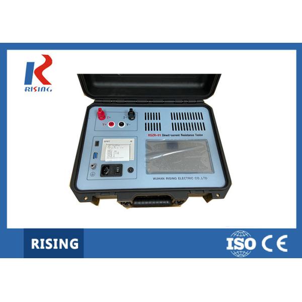 Resolution 0.1μΩ Transformer Testing Equipment Direct Circuit Rapid Resistance Tester