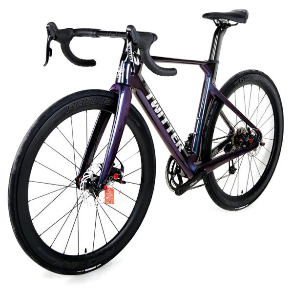 Hologrphic Handlebar Racing Road Bike Sram Rival 22 Speed 46cm Frame 60TPI