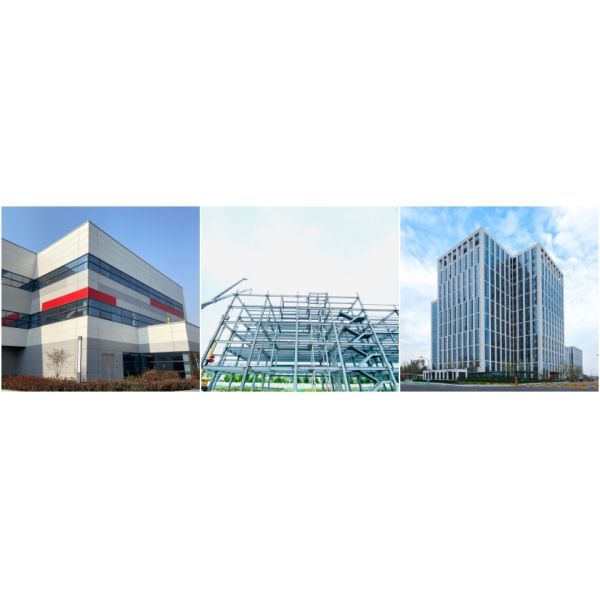 Seismic Resistant Commercial Multi Story Steel Structure Building Pre Fab