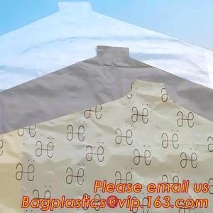 O curso plástico do vestuário claro barato transparente do LDPE da tampa da