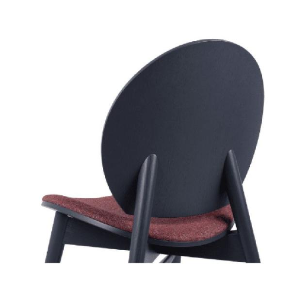 Multifunctional Nordic Light Luxury Wood Dining Chair for Home Cafe Hotel Multifunctional Design