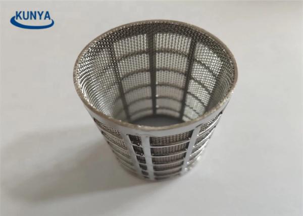 Filtro aglomerado de aço inoxidável dos elementos de filtro do metal da flange do copo