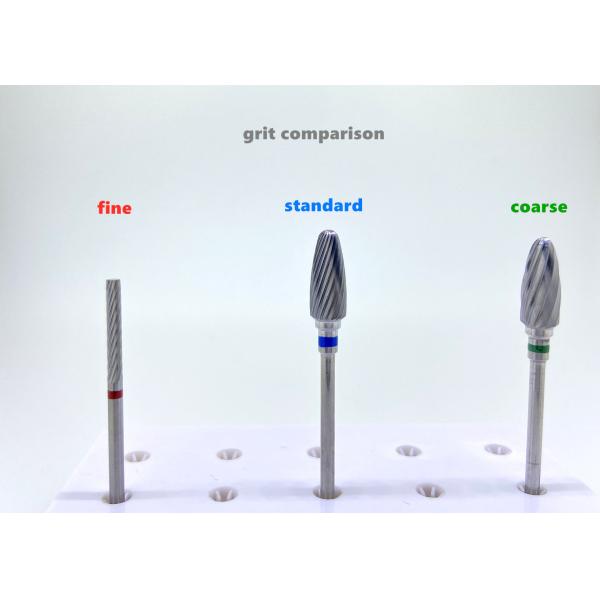 Polishing Dental Tungsten Carbide Burs Diamond Plain Cut Coarse Grit For Plaster