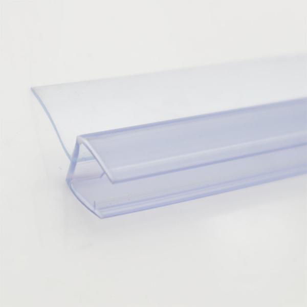 Selo de porta de chuveiro deslizante 8-12mm Faixa de borracha resistente a intempéries para espessura de vidro 5-12mm