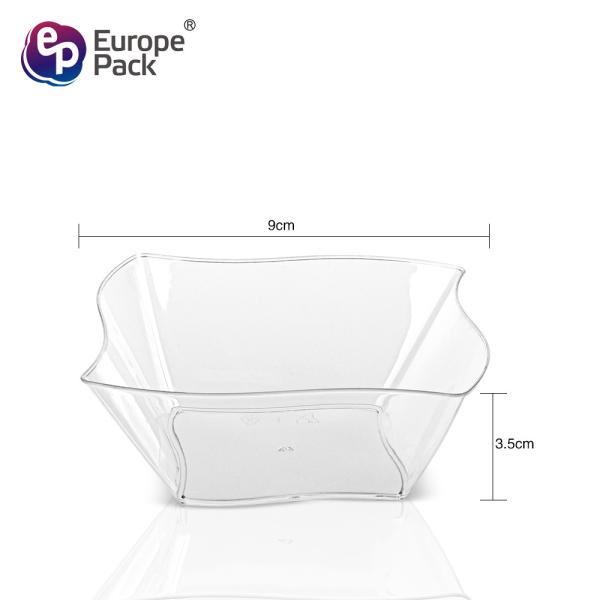 New product ideas 2019 special shape 148ml disposable mini sauce dish